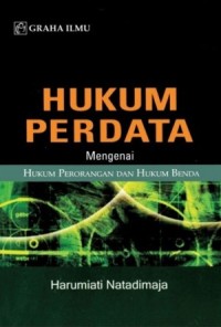Image of Hukum Perdata : Mengenai Hukum Perorangan Dan Hukum Benda