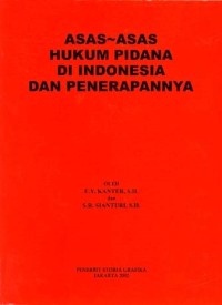 Image of Asas-Asas Hukum Pidana Di Indonesia dn Penerapannya