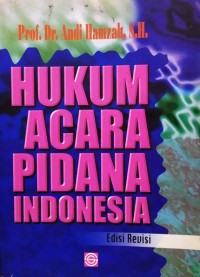Image of Hukum Acara Pidana Indonesia