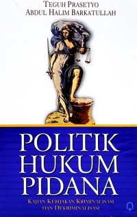 Image of Politik Hukum Pidana