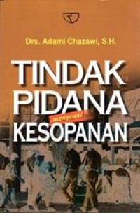 Image of Tindak Pidana Mengenai Kesopanan