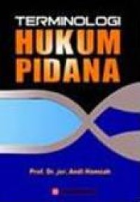 Image of Terminologi Hukum Pidana