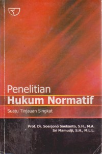 Image of Penelitian Hukum Normatif