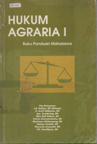 Image of Hukum Agraria I