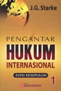 Image of Pengantar Hukum Internasional 1