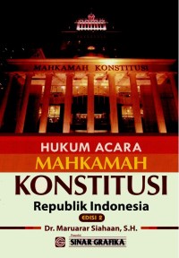 Image of Hukum Acara Mahkamah Konstitusi