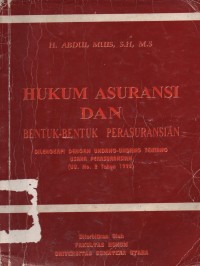Image of Hukum Asuransi Dan Bentuk-Bentuk Perasuransian