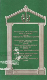 Image of Undang-undang Republik Indonesia Nomor 31 Tahun 1999 Tentang Pemberantasan Tindak Pidana Korupsi
