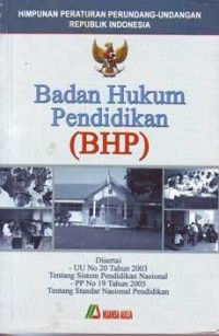 Image of Undang-Undang Badan Hukum Pendidikan (BHP)