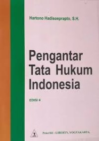 Image of Pengantar Tata Hukum Indonesia