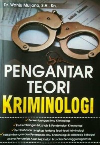 Image of Pengantar Teori Kriminologi