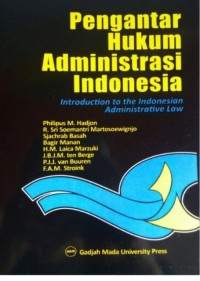 Image of Pengantar Hukum Administrasi Negara Indonesia