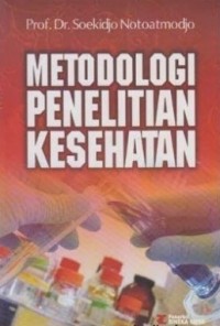 Image of Metodologi Penelitian Kesehatan