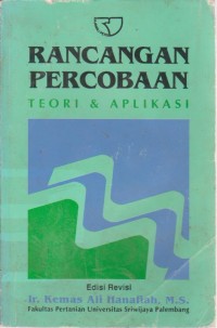 Image of Rancangan Percobaan : Teori & Aplikasi
