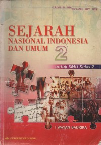 Image of Sejarah Nasional Indonesia Dan Umum Untuk Kelas I