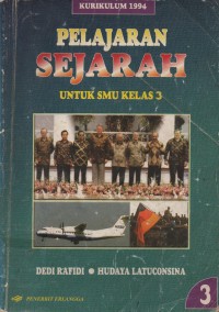 Image of Pelajaran Sejarah untuk SMU Kelas 3