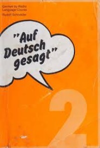Image of Kursus Bahasa Jerman Melalui Radio : Auf Deutsch Gesagt 2
