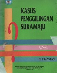 Image of Kasus Penggilingan Sukamaju : Soal 30 Transaksi