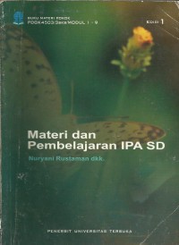 Image of Materi Pokok Materi Dan Pembelajaran IPA  SD