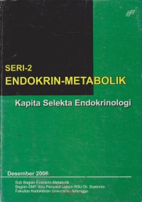 Image of Seri-2 Endokrin - Metabolik Kapita Selekta Endokrinologi