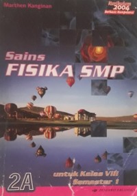 Image of Sains Fisika 2a Untuk SMP Kelas VIII