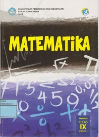 Image of Matematika : Untuk SMP/MTS Kelas IX Semester 1
