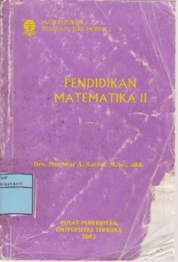 Image of Pendidikan Matematika II