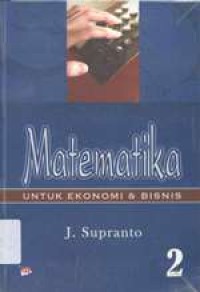 Image of Matematika Untuk Ekonomi & Bisnis