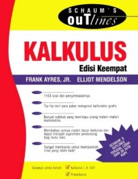 Image of Schaum's Easy Outlines : Teori Dan Soal-Soal Kalkulus