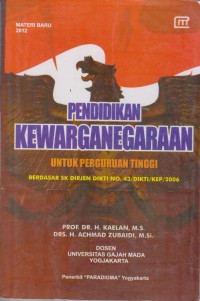 Image of Pendidikan Kewarganegaraan