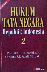 Image of Hukum Tata Negara Republik Indonesia 2