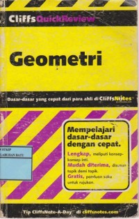 Image of CliffsQuickReviewTM Geometri