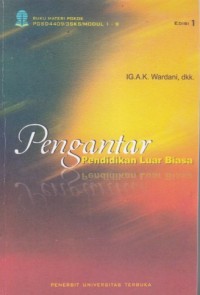 Image of Materi Pokok Pengantar Pendidikan Luar Biasa
