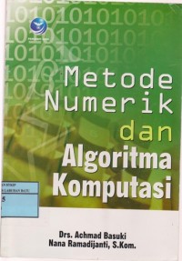 Image of Metode Numerik Dan Algoritma Komputasi