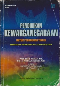 Image of Pendidikan Kewarganegaraan