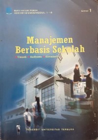 Image of Materi Pokok Manajemen Berbasis Sekolah