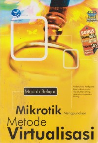 Image of Mudah Belajar Mikrotik Pake Metode Virtualisasi