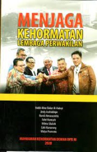 Image of Menjaga Kehormatan Lembaga Perwakilan