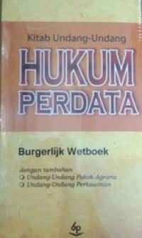 Image of Kitab Undang-Undang Hukum Perdata