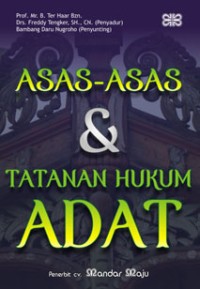Image of Asas-Asas & Tatanan Hukum Adat