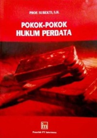 Image of Pokok-Pokok Hukum Perdata