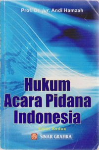 Image of Hukum Acara Pidana Indonesia