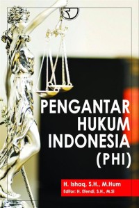 Image of Pengantar Hukum Indonesia (PHI)