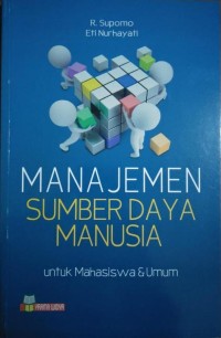 Image of Manajemen Sumber Daya Manusia : Untuk Mahasiswa & Umum