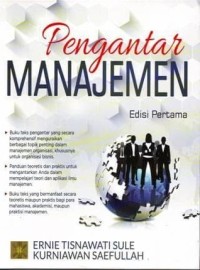 Image of Pengantar Manajemen