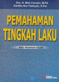 Image of Pemahaman Tingkah Laku : Buku Pegangan Kuliah