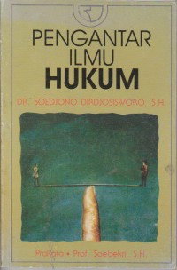 Image of Pengantar Ilmu Hukum