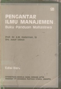 Image of Pengantar Ilmu Manajemen : Buku Panduan Mahasiswa