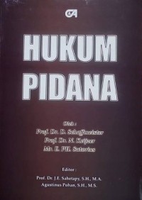 Image of Hukum Pidana