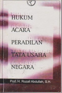 Image of Hukum Acara Peradilan Tata Usaha Negara